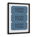 Blue Good Times - Jolly and Dash | Cuadro decorativo de Canvas Lab