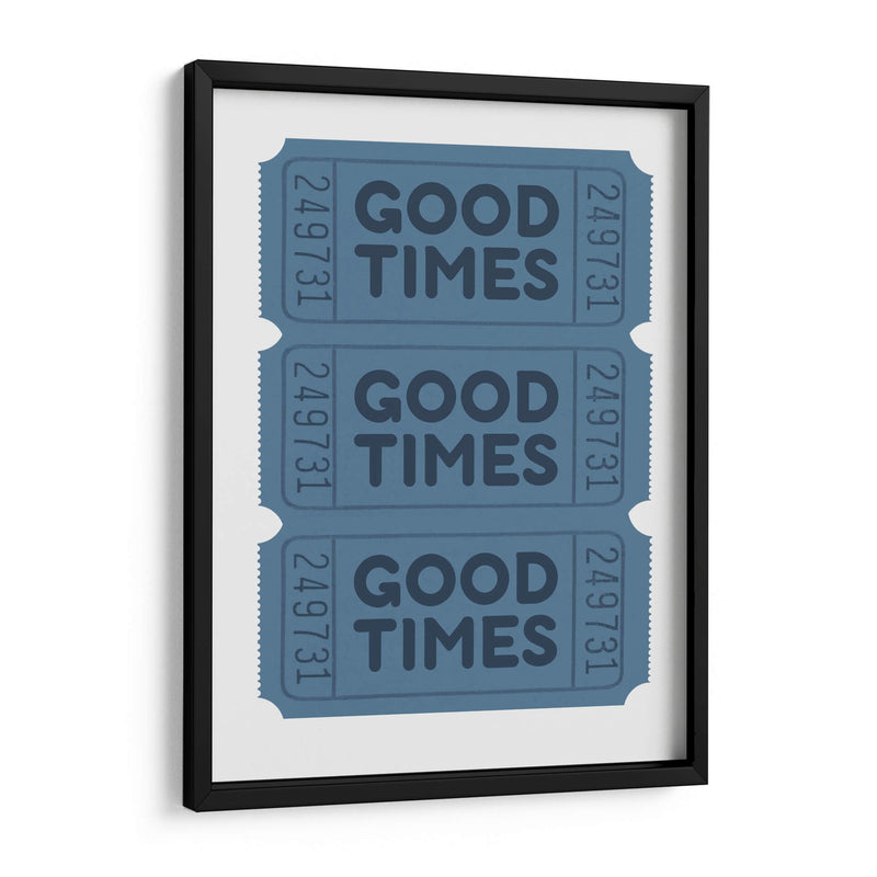 Blue Good Times - Jolly and Dash | Cuadro decorativo de Canvas Lab