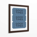 Blue Good Times - Jolly and Dash | Cuadro decorativo de Canvas Lab