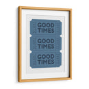 Blue Good Times - Jolly and Dash | Cuadro decorativo de Canvas Lab