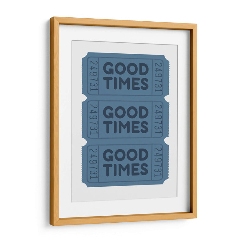 Blue Good Times - Jolly and Dash | Cuadro decorativo de Canvas Lab