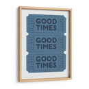 Blue Good Times - Jolly and Dash | Cuadro decorativo de Canvas Lab