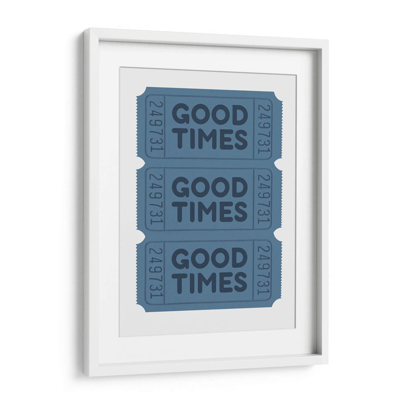 Blue Good Times - Jolly and Dash | Cuadro decorativo de Canvas Lab