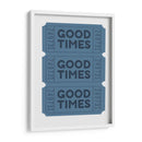 Blue Good Times - Jolly and Dash | Cuadro decorativo de Canvas Lab