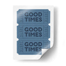 Blue Good Times - Jolly and Dash | Cuadro decorativo de Canvas Lab