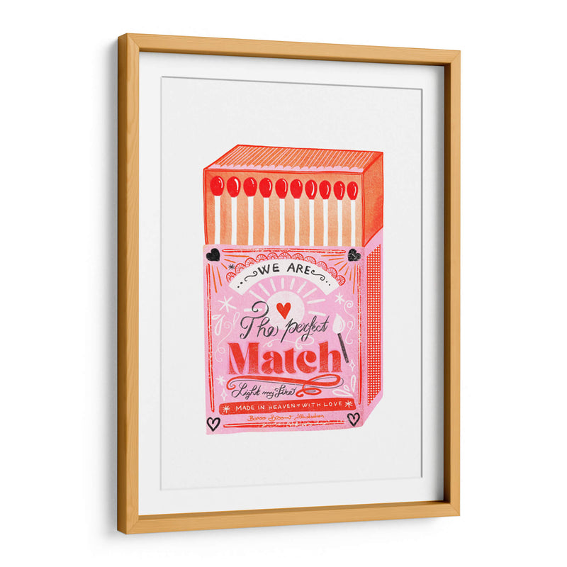 Match Box - La combinación perfecta - Baroo Bloom | Cuadro decorativo de Canvas Lab