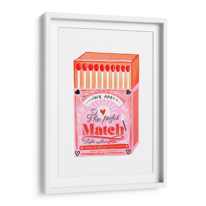Match Box - La combinación perfecta - Baroo Bloom | Cuadro decorativo de Canvas Lab