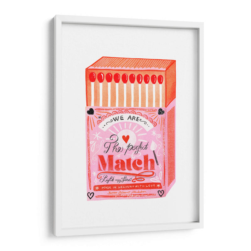 Match Box - La combinación perfecta - Baroo Bloom | Cuadro decorativo de Canvas Lab