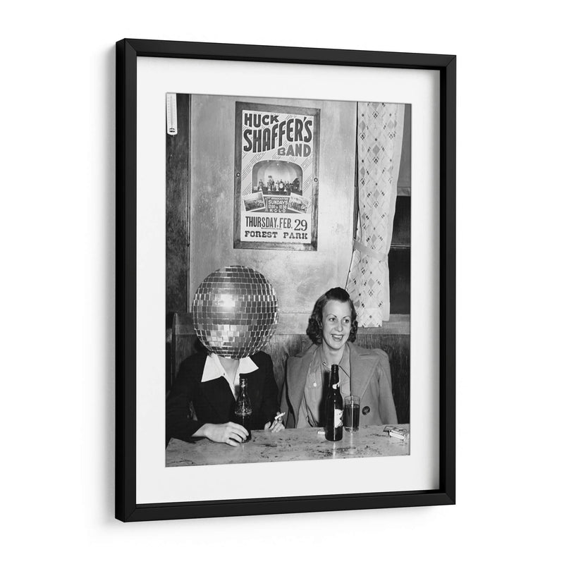 Fiesta de collage disco - The Art Concept | Cuadro decorativo de Canvas Lab