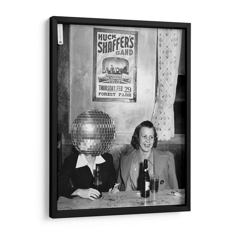 Fiesta de collage disco - The Art Concept | Cuadro decorativo de Canvas Lab