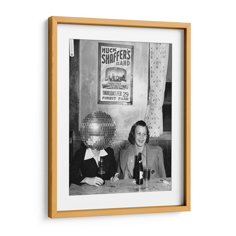 Fiesta de collage disco - The Art Concept | Cuadro decorativo de Canvas Lab