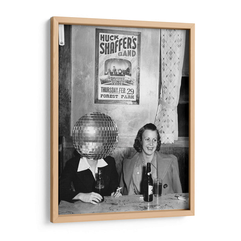 Fiesta de collage disco - The Art Concept | Cuadro decorativo de Canvas Lab