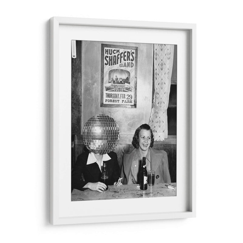 Fiesta de collage disco - The Art Concept | Cuadro decorativo de Canvas Lab