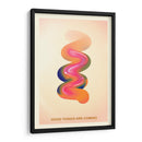 Gráfico Retro N.° 17 / GOOD THINGS ARE COMING - The Art Concept | Cuadro decorativo de Canvas Lab