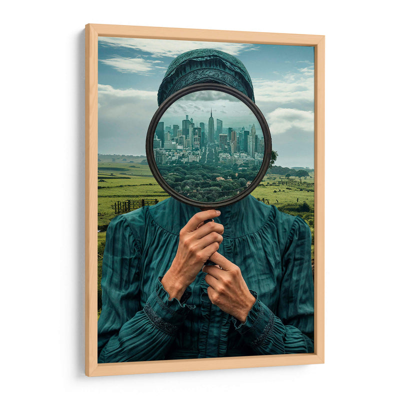 El espejo - DDiArte | Cuadro decorativo de Canvas Lab