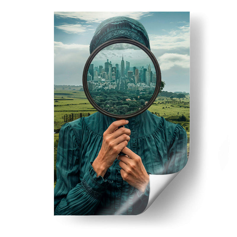 El espejo - DDiArte | Cuadro decorativo de Canvas Lab