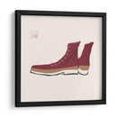 Zapatos burdeos - Vision Grasp Art | Cuadro decorativo de Canvas Lab