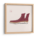 Zapatos burdeos - Vision Grasp Art | Cuadro decorativo de Canvas Lab