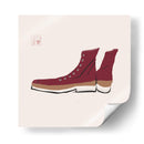 Zapatos burdeos - Vision Grasp Art | Cuadro decorativo de Canvas Lab