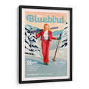 The Bluebird Daily Pinup Ski Art - The Whiskey Ginger | Cuadro decorativo de Canvas Lab