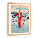 The Bluebird Daily Pinup Ski Art - The Whiskey Ginger | Cuadro decorativo de Canvas Lab