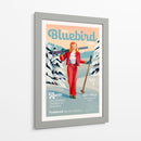 The Bluebird Daily Pinup Ski Art - The Whiskey Ginger | Cuadro decorativo de Canvas Lab