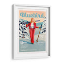 The Bluebird Daily Pinup Ski Art - The Whiskey Ginger | Cuadro decorativo de Canvas Lab