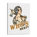 Who's Next Badass Tattoo Pin Up - The Whiskey Ginger | Cuadro decorativo de Canvas Lab