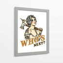 Who's Next Badass Tattoo Pin Up - The Whiskey Ginger | Cuadro decorativo de Canvas Lab
