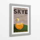 Isle of Skye Scotland Scotch Cocktail Travel Poster - The Whiskey Ginger | Cuadro decorativo de Canvas Lab