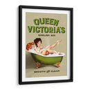 Queen Victoria's English Gin Bath Pinup Girl - The Whiskey Ginger | Cuadro decorativo de Canvas Lab