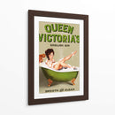 Queen Victoria's English Gin Bath Pinup Girl - The Whiskey Ginger | Cuadro decorativo de Canvas Lab