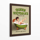 Queen Victoria's English Gin Bath Pinup Girl - The Whiskey Ginger | Cuadro decorativo de Canvas Lab