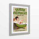 Queen Victoria's English Gin Bath Pinup Girl - The Whiskey Ginger | Cuadro decorativo de Canvas Lab