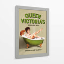 Queen Victoria's English Gin Bath Pinup Girl - The Whiskey Ginger | Cuadro decorativo de Canvas Lab