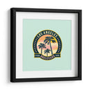 Los Angeles California Boulevard Inn Travel Art - The Whiskey Ginger | Cuadro decorativo de Canvas Lab