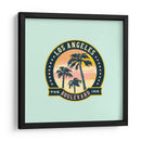 Los Angeles California Boulevard Inn Travel Art - The Whiskey Ginger | Cuadro decorativo de Canvas Lab