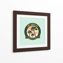 Los Angeles California Boulevard Inn Travel Art - The Whiskey Ginger | Cuadro decorativo de Canvas Lab