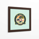 Los Angeles California Boulevard Inn Travel Art - The Whiskey Ginger | Cuadro decorativo de Canvas Lab
