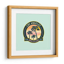 Los Angeles California Boulevard Inn Travel Art - The Whiskey Ginger | Cuadro decorativo de Canvas Lab