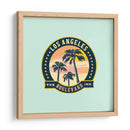 Los Angeles California Boulevard Inn Travel Art - The Whiskey Ginger | Cuadro decorativo de Canvas Lab