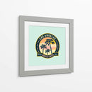 Los Angeles California Boulevard Inn Travel Art - The Whiskey Ginger | Cuadro decorativo de Canvas Lab