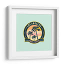 Los Angeles California Boulevard Inn Travel Art - The Whiskey Ginger | Cuadro decorativo de Canvas Lab