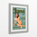 Mary Jane Retro Vintage Pinup Cannabis Art - The Whiskey Ginger | Cuadro decorativo de Canvas Lab