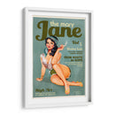 Mary Jane Retro Vintage Pinup Cannabis Art - The Whiskey Ginger | Cuadro decorativo de Canvas Lab