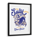 Salty Siren Cocktail Bar & Clam Shack Mermaid - The Whiskey Ginger | Cuadro decorativo de Canvas Lab