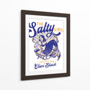 Salty Siren Cocktail Bar & Clam Shack Mermaid - The Whiskey Ginger | Cuadro decorativo de Canvas Lab