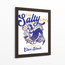 Salty Siren Cocktail Bar & Clam Shack Mermaid - The Whiskey Ginger | Cuadro decorativo de Canvas Lab