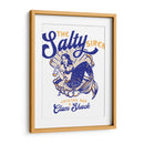 Salty Siren Cocktail Bar & Clam Shack Mermaid - The Whiskey Ginger | Cuadro decorativo de Canvas Lab