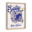 Salty Siren Cocktail Bar & Clam Shack Mermaid - The Whiskey Ginger | Cuadro decorativo de Canvas Lab